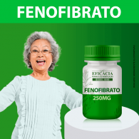 Fenofibrato 250mg, Composto Premium - 30 Cápsulas