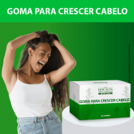 Goma para Crescer Cabelo, com Selo de Autenticidade - 30 Unidades