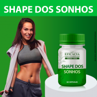 Shape dos Sonhos, Composto Premium - 60 Cápsulas 