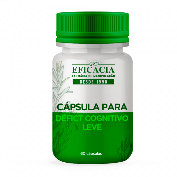 Vitamina para Déficit Cognitivo Leve - 60 cápsulas 