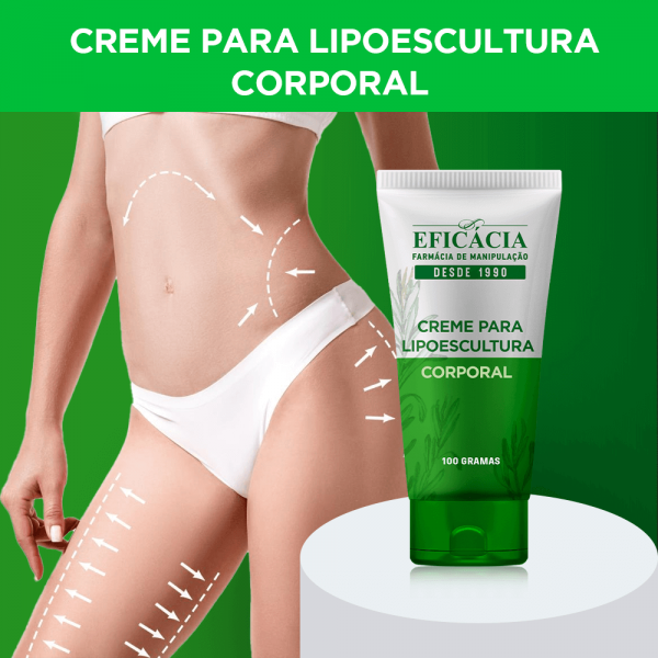 Farmácia Eficácia FitLife - Creme para Lipoescultura Corporal – 100ml 1