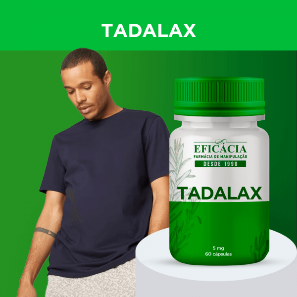 Tadalax 5mg com Selo de Autenticidade 60 cápsulas 1