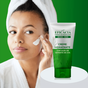 Farmácia Eficácia Creme Hidratante Corporal com Óleo de Semente de Uva 100g 1 