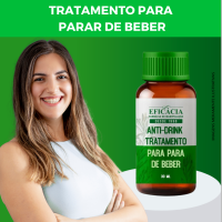 Anti-Drink Tratamento para Parar de Beber, com Selo de Autenticidade - 30 ml