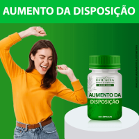 Aumento da Disposição - 30 cápsulas