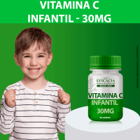 Vitamina C Infantil 30mg, Composto Premium - 60 Gomas